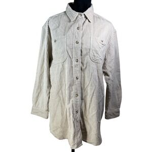 Vintage No Strings Attached Cream Corduroy granola girl granny earthy 90s chunk